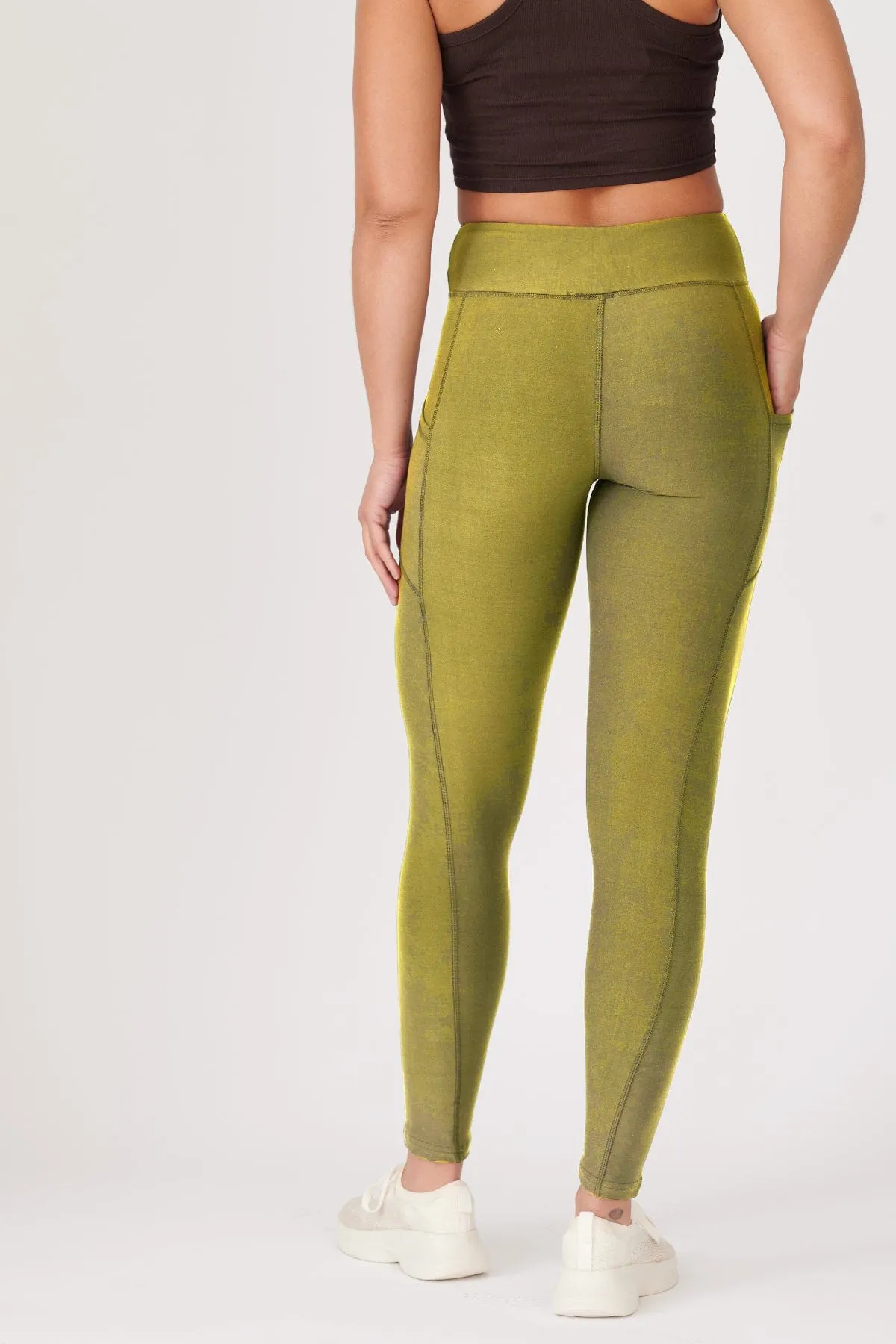 Solid Palm Green with Pockets