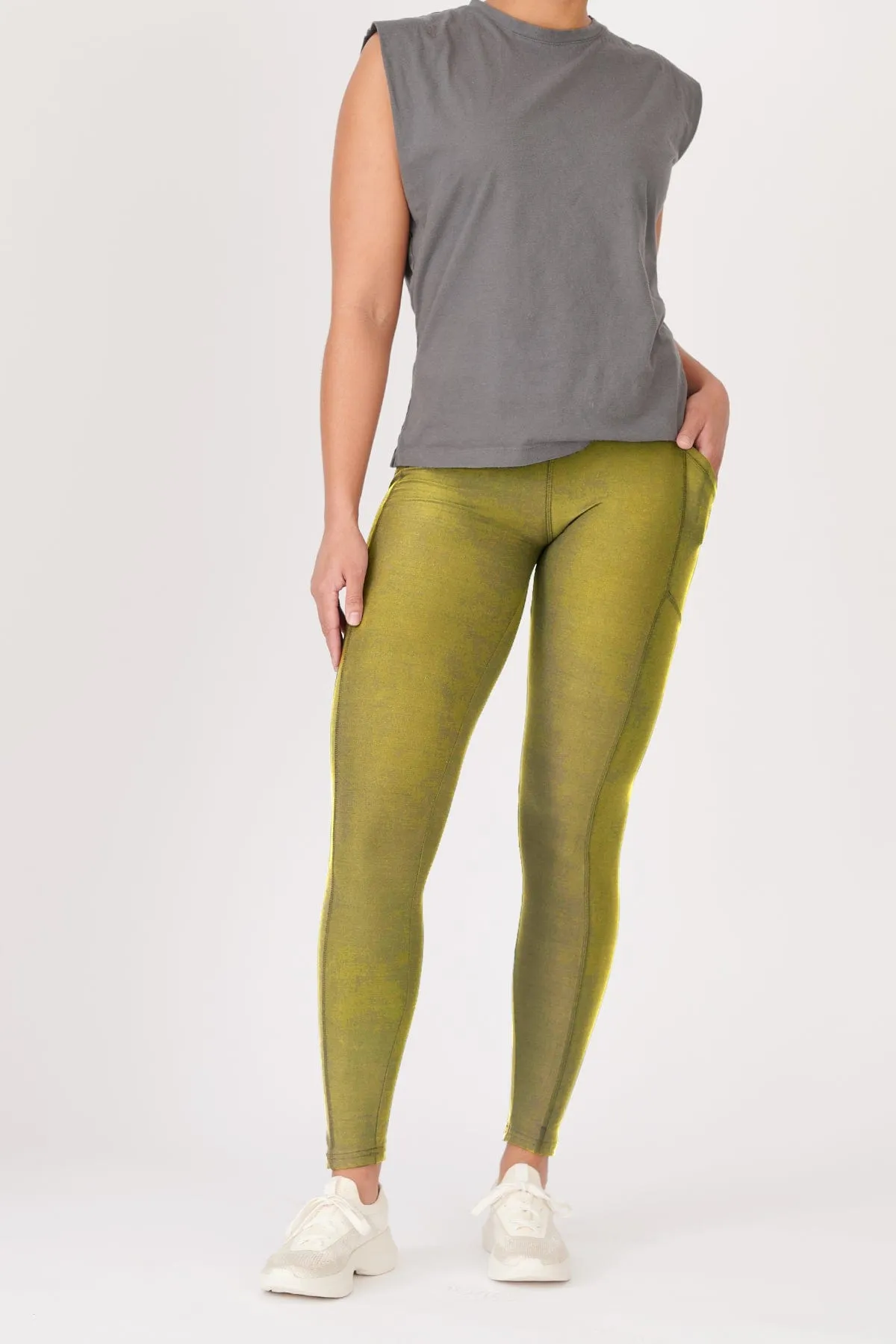 Solid Palm Green with Pockets