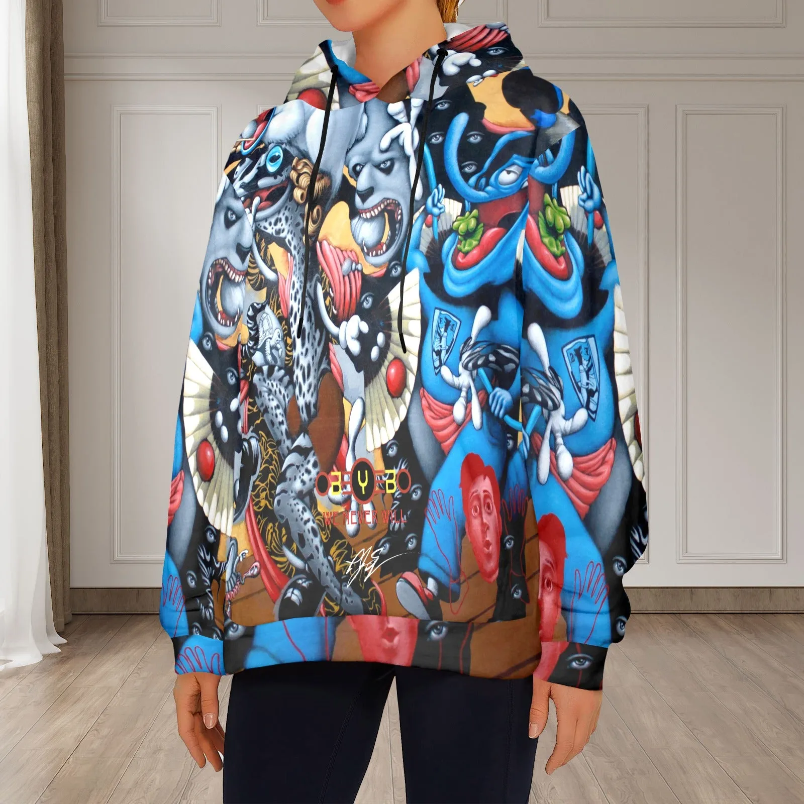 Soy Boy Atrazine Women's Flannel Hoodie