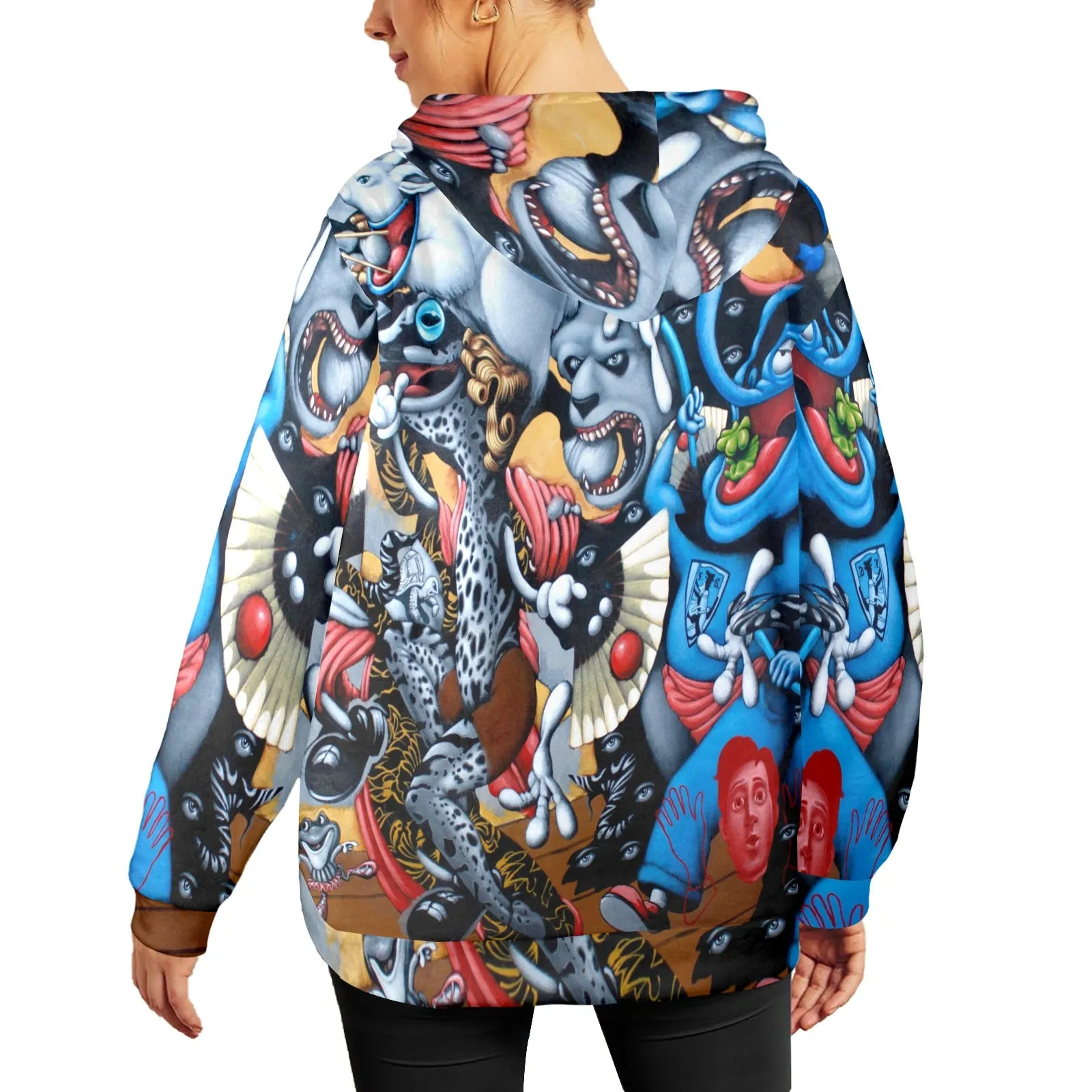 Soy Boy Atrazine Women's Flannel Hoodie