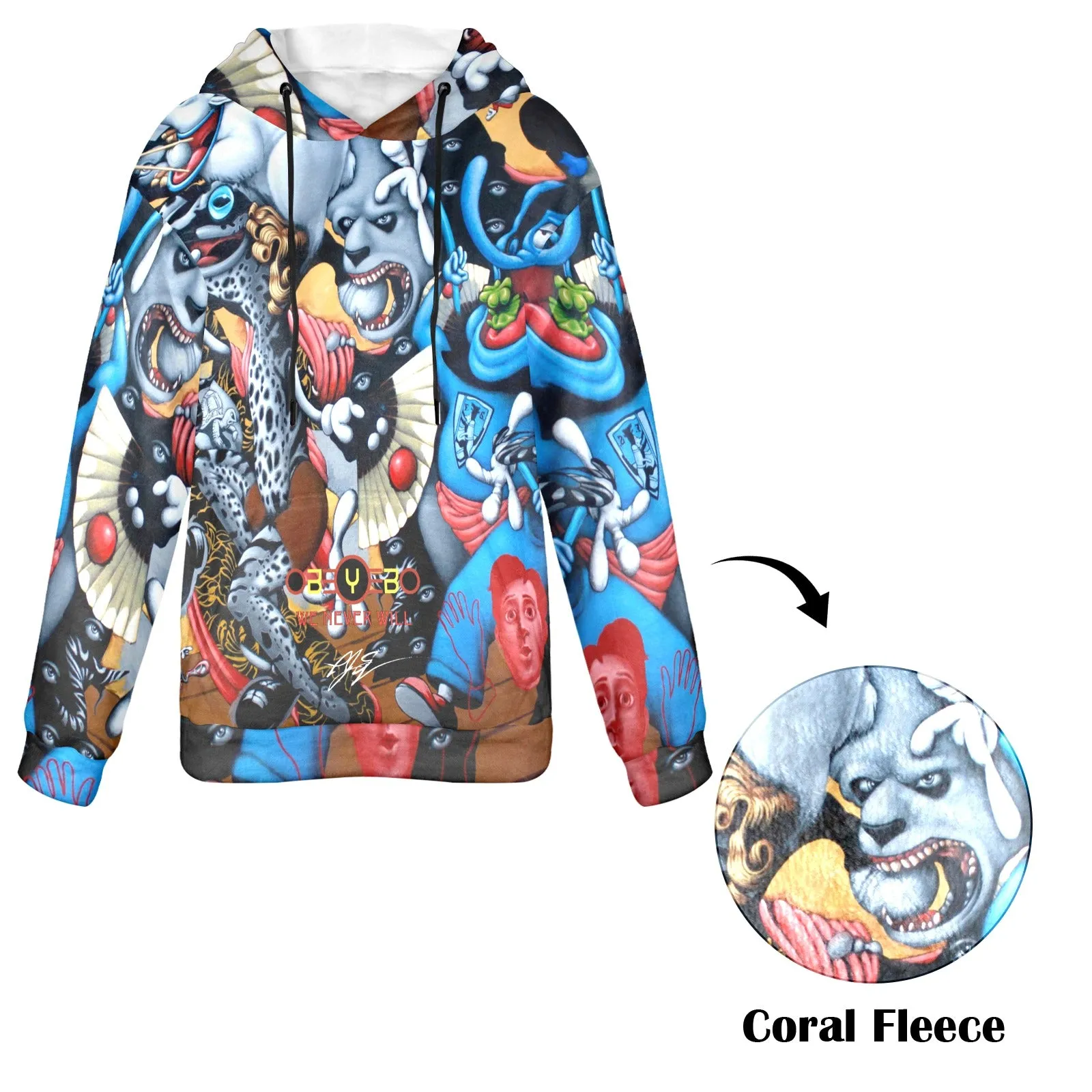 Soy Boy Atrazine Women's Flannel Hoodie