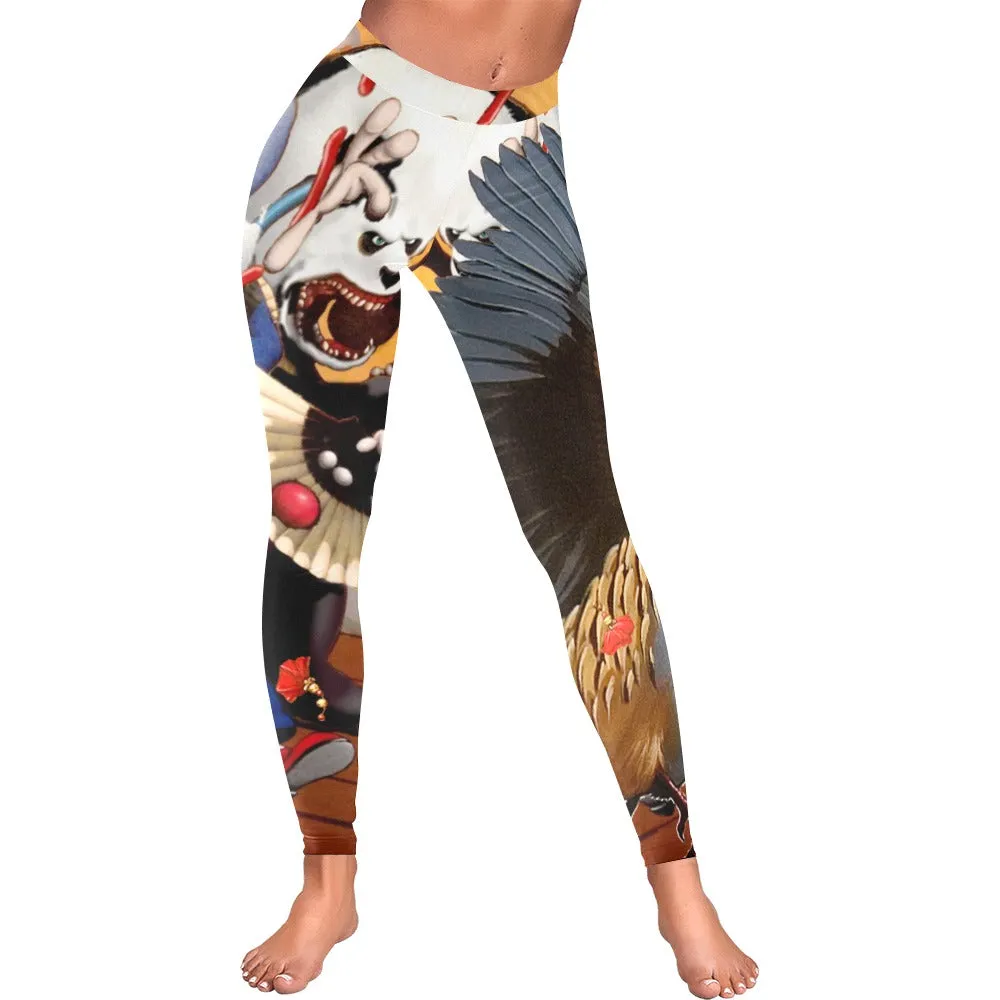 Soy Boy Bad Panda Low Rise Leggings