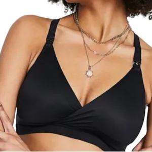 SPANX‎ Women's Bra-llelujah Nursing Bra 30040R Very Black Size XL