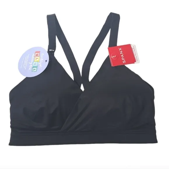 SPANX‎ Women's Bra-llelujah Nursing Bra 30040R Very Black Size XL