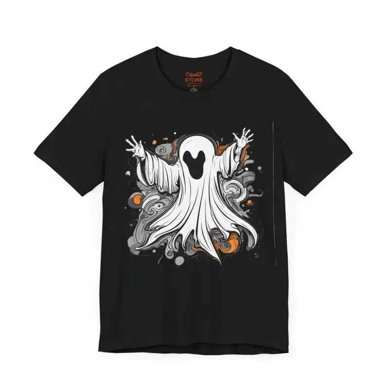 Spooky Chic Short Sleeve Tee for Trendsetting Spirits