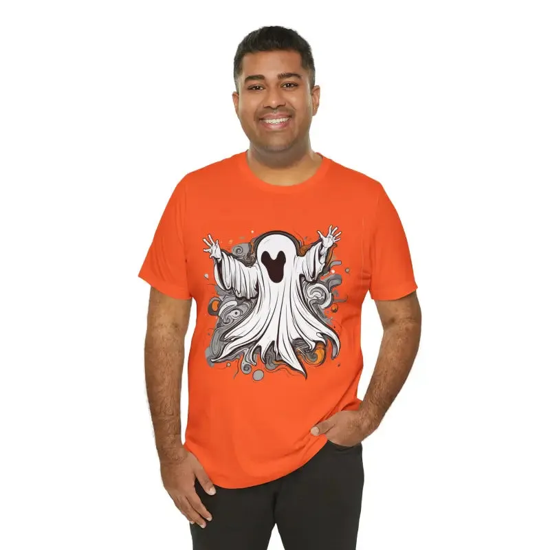 Spooky Chic Short Sleeve Tee for Trendsetting Spirits