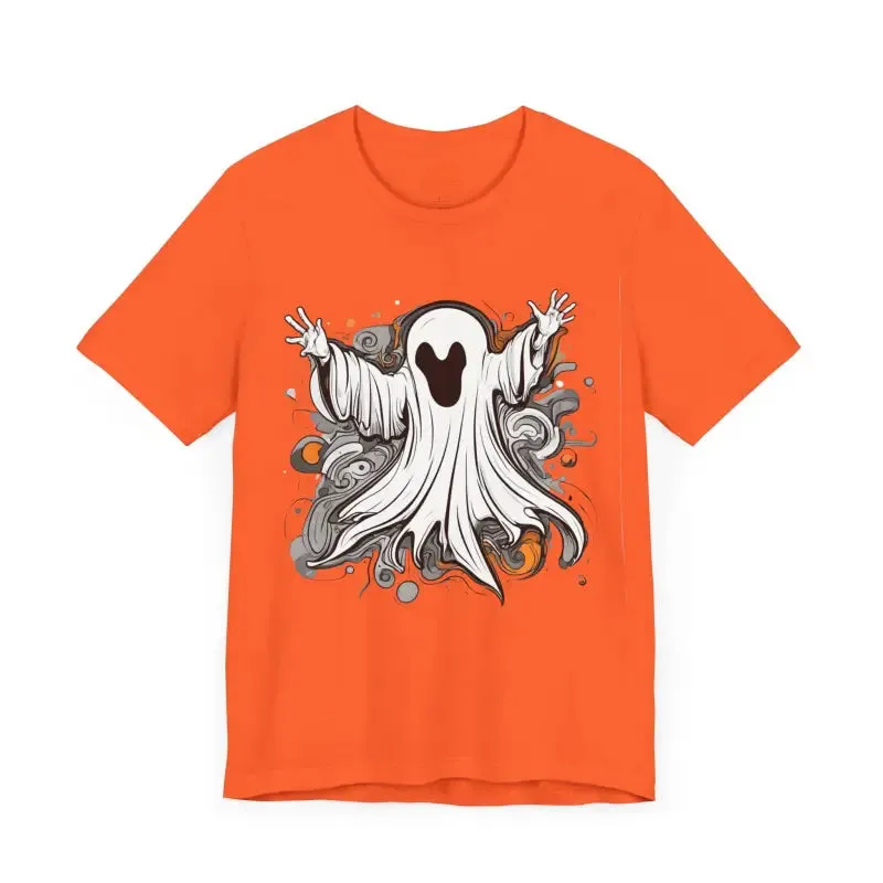 Spooky Chic Short Sleeve Tee for Trendsetting Spirits