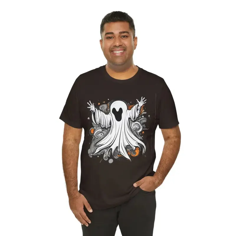 Spooky Chic Short Sleeve Tee for Trendsetting Spirits