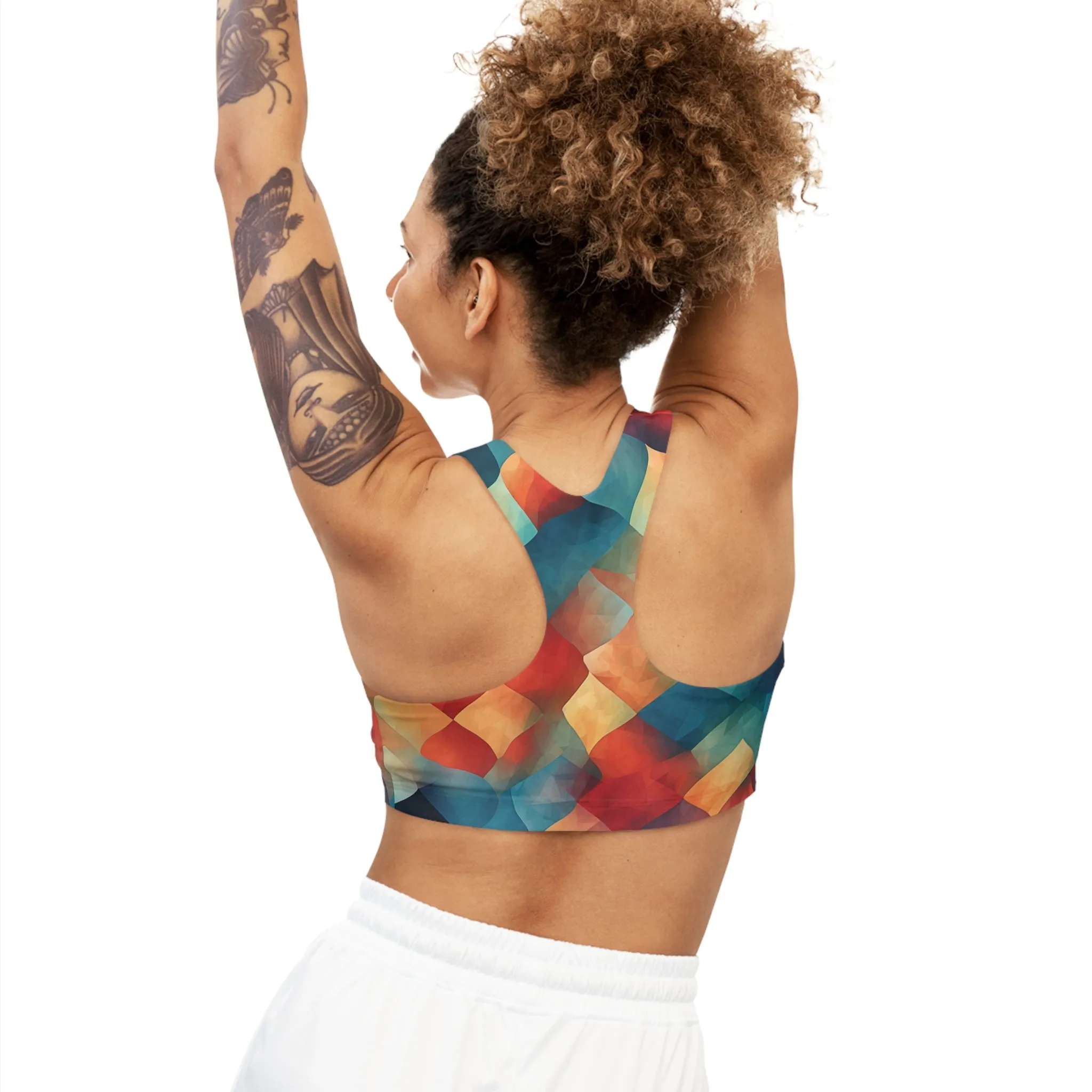 Sports Bra - Tove Manchester Harlequin
