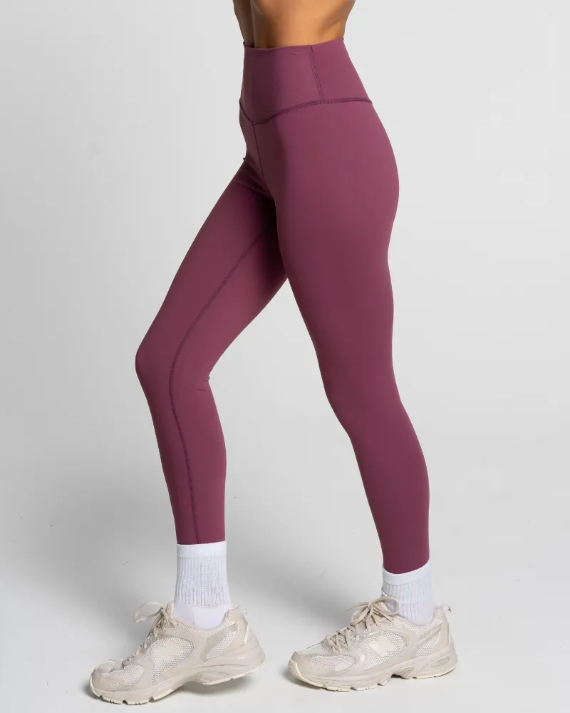 Staple Full Length Legging - Merlot