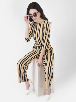 Striped Jumpsuit