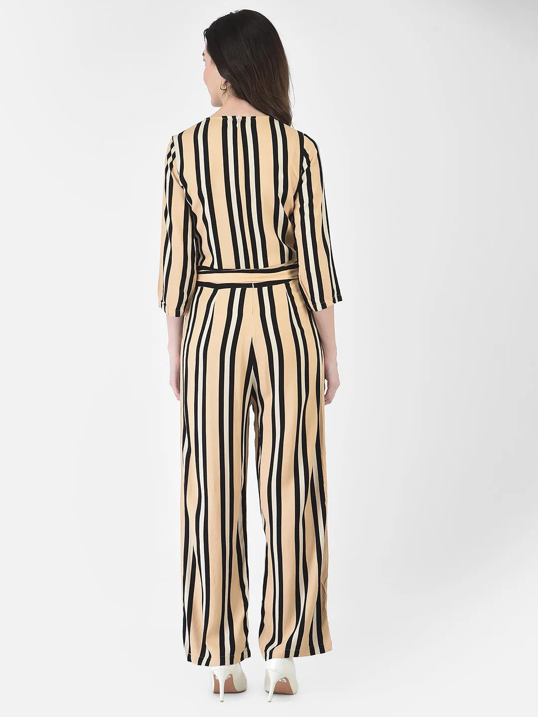 Striped Jumpsuit