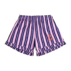 Stripes All Over Ruffle Shorts