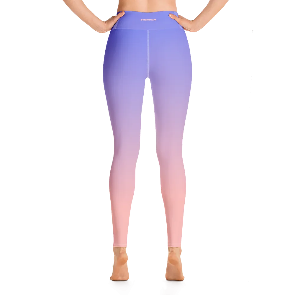 sunset high-waisted leggings