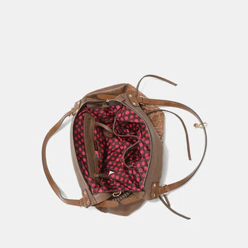 TasselGlam™ Braided Rhinestone Hobo – Nicole Lee USA Embroidered Luxe Bag