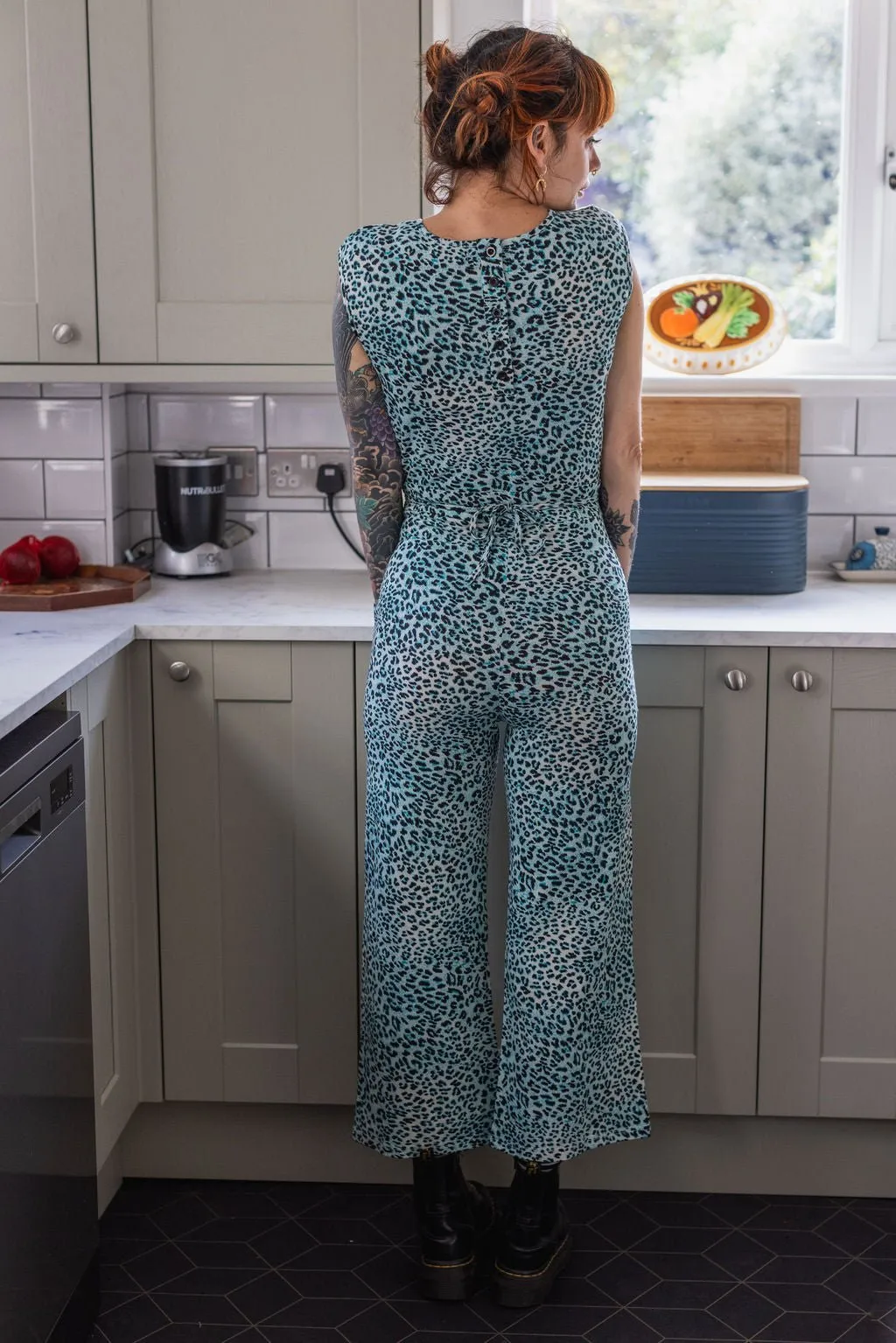 The Breastfeeding Jumpsuit - Lexi Blue