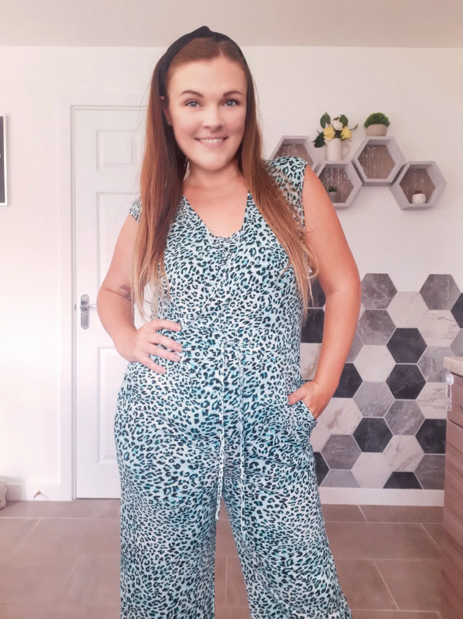The Breastfeeding Jumpsuit - Lexi Blue
