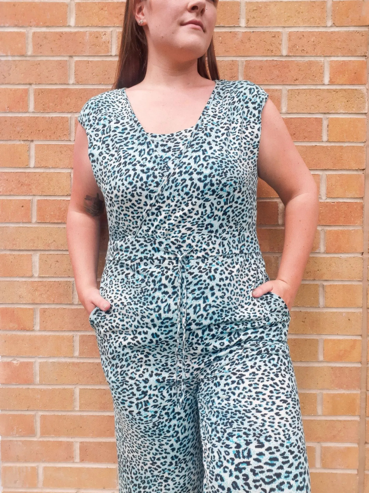 The Breastfeeding Jumpsuit - Lexi Blue