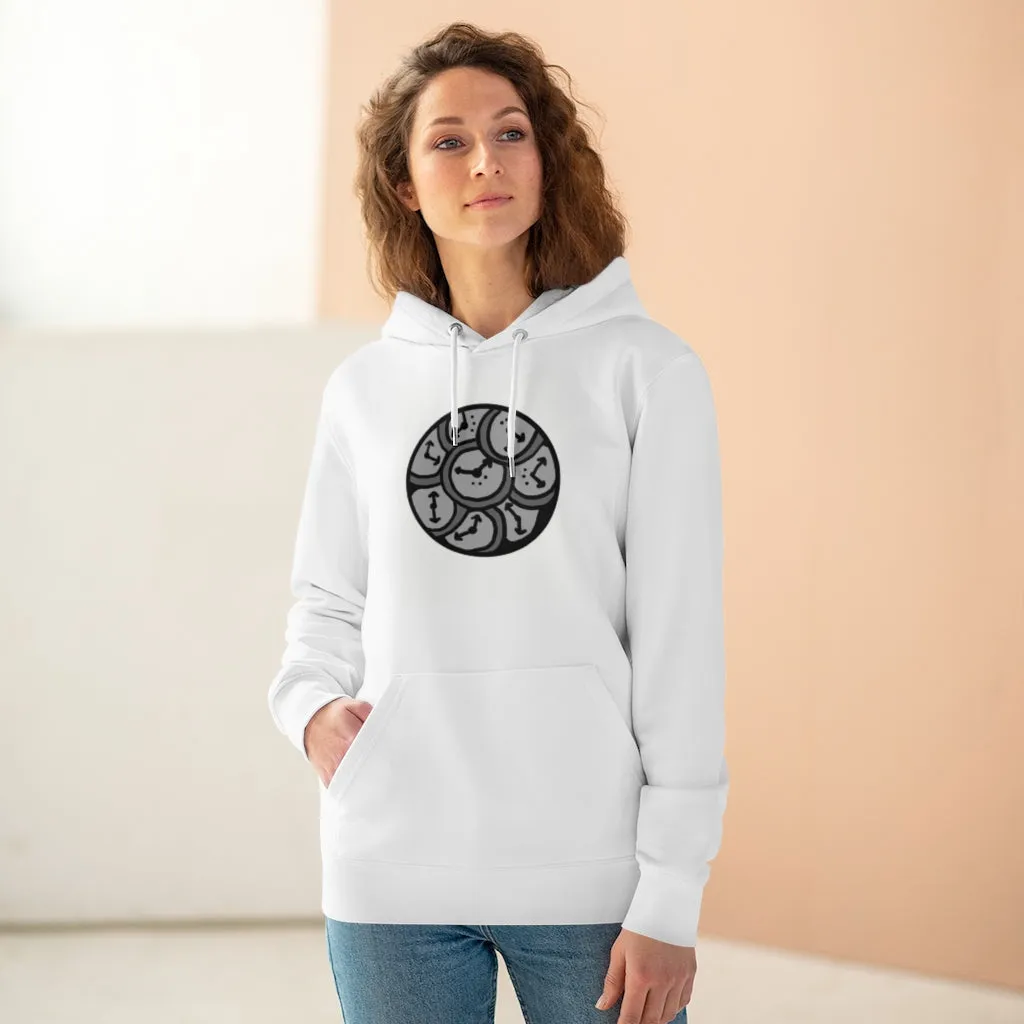 The Clocks  85% organic cotton unisex cruiser hoodie
