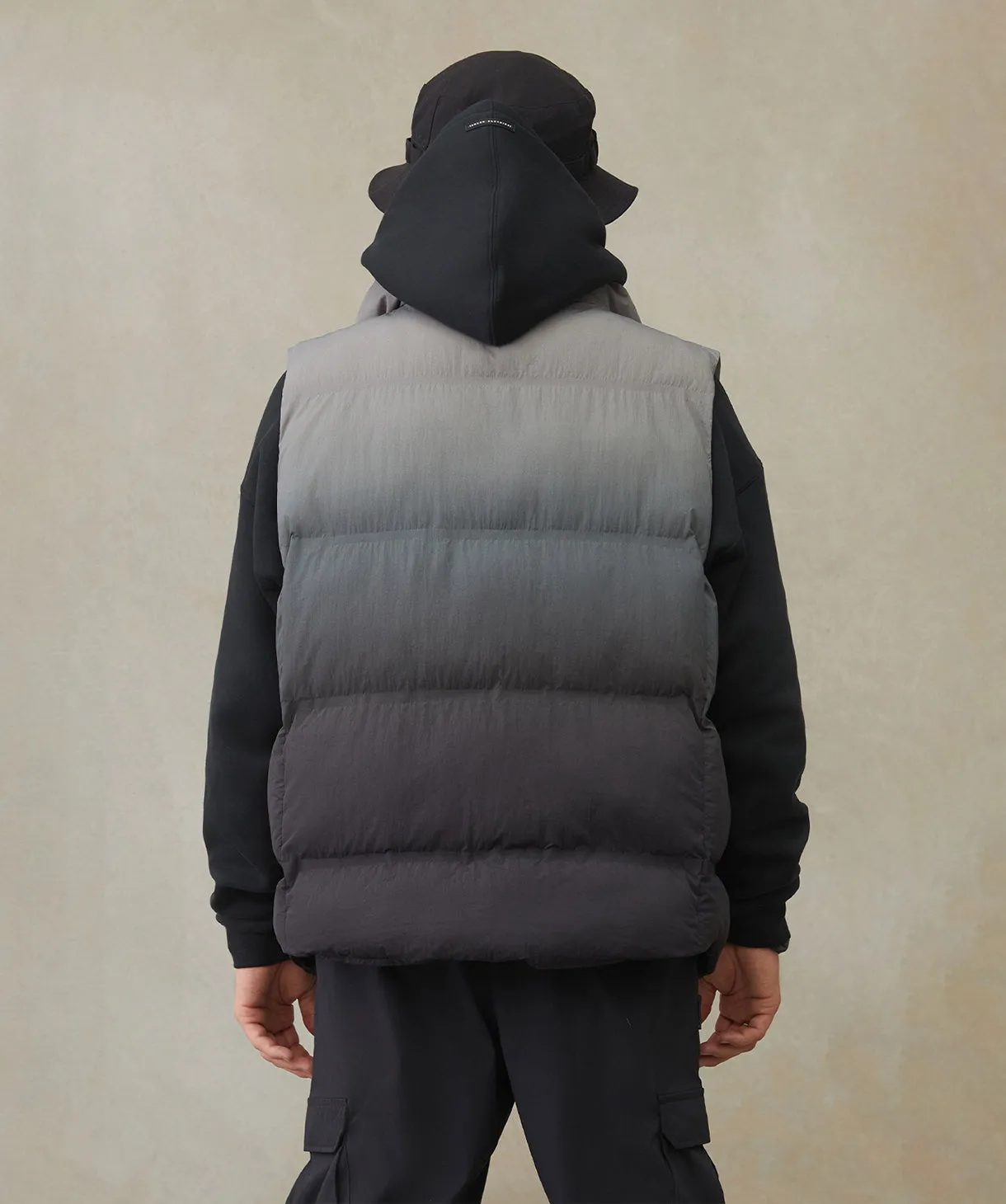 The Falco Puffer Vest - Charcoal