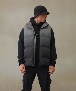The Falco Puffer Vest - Charcoal