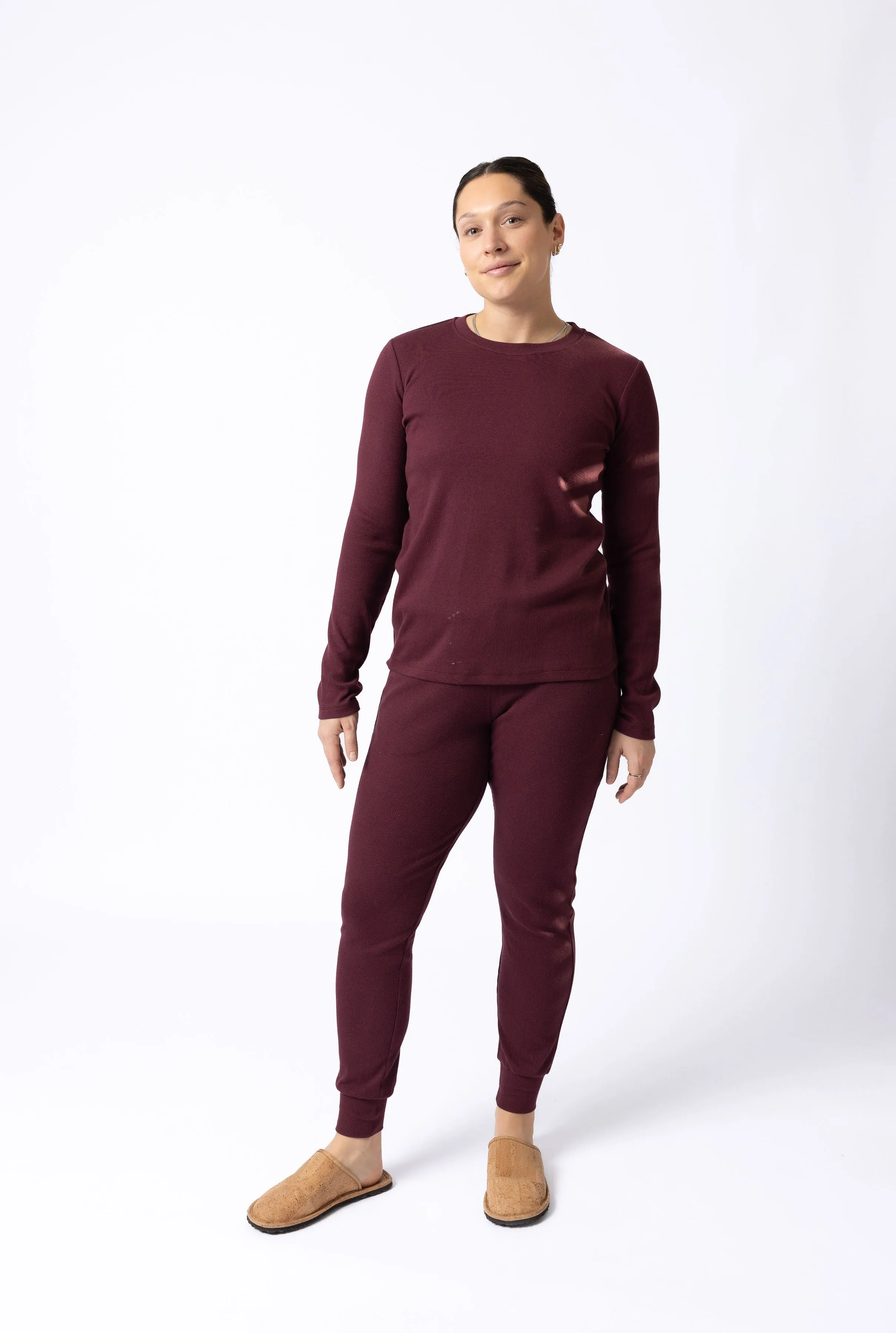The Long Sleeve Shirt in Rib