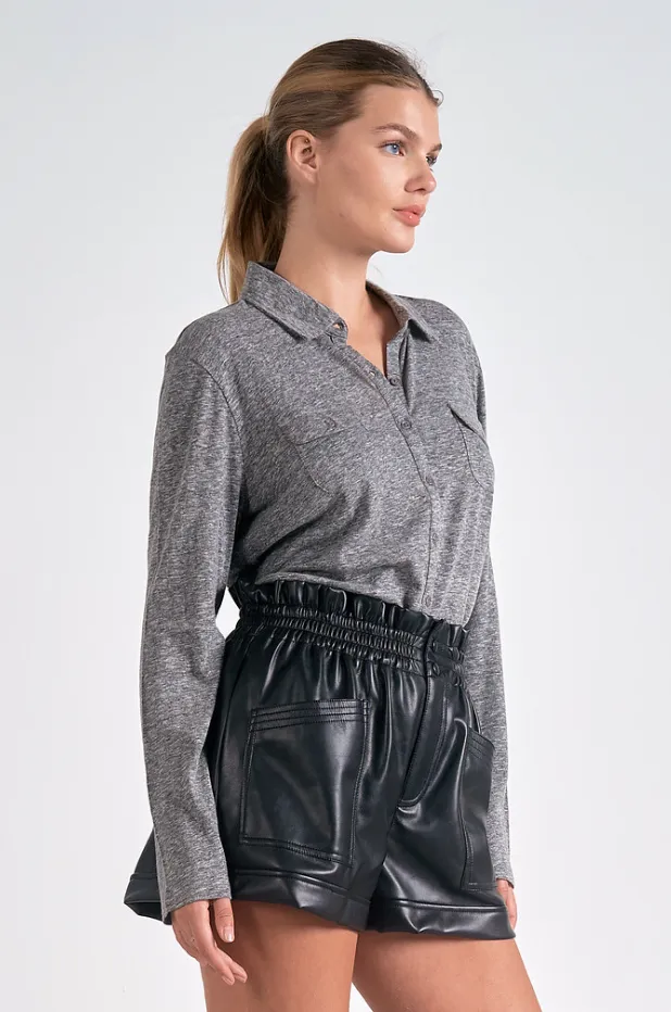 The Madeline Button Down Top