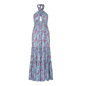 Tigerlily Ainsley Poppy Halter Dress T621436