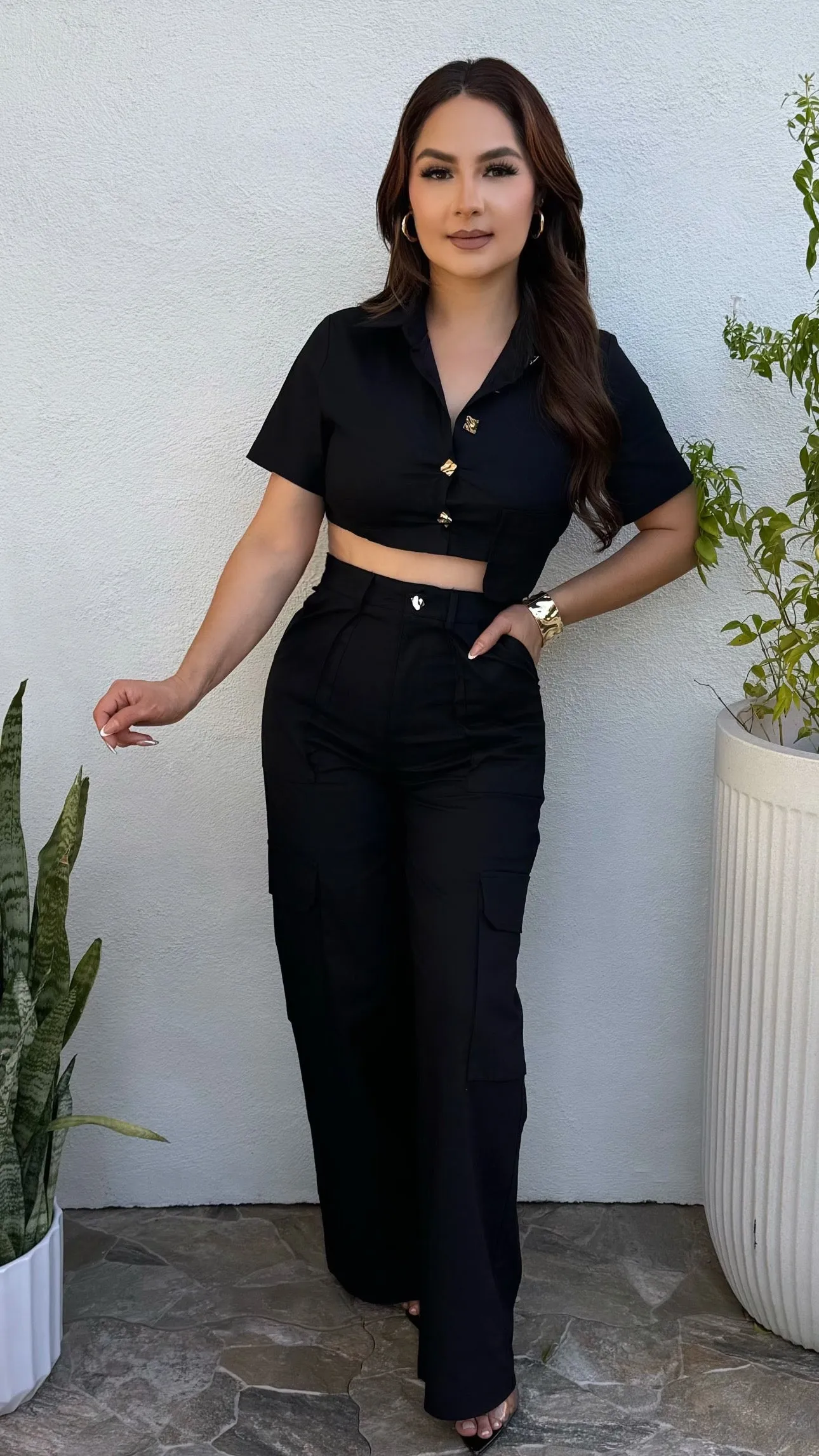 TONYA BLACK SET