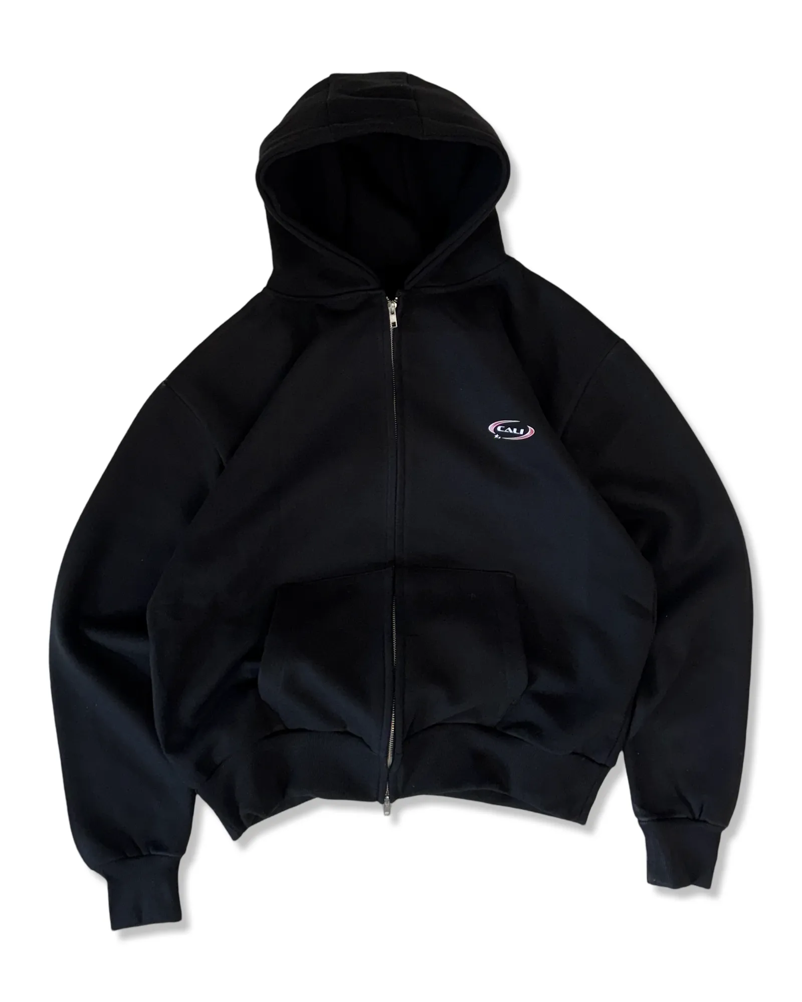 Track V2 Zip Up - Black