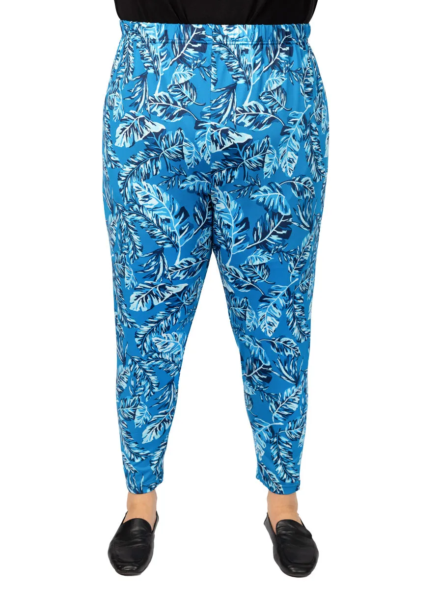 Truly Leggings - Blue Print*