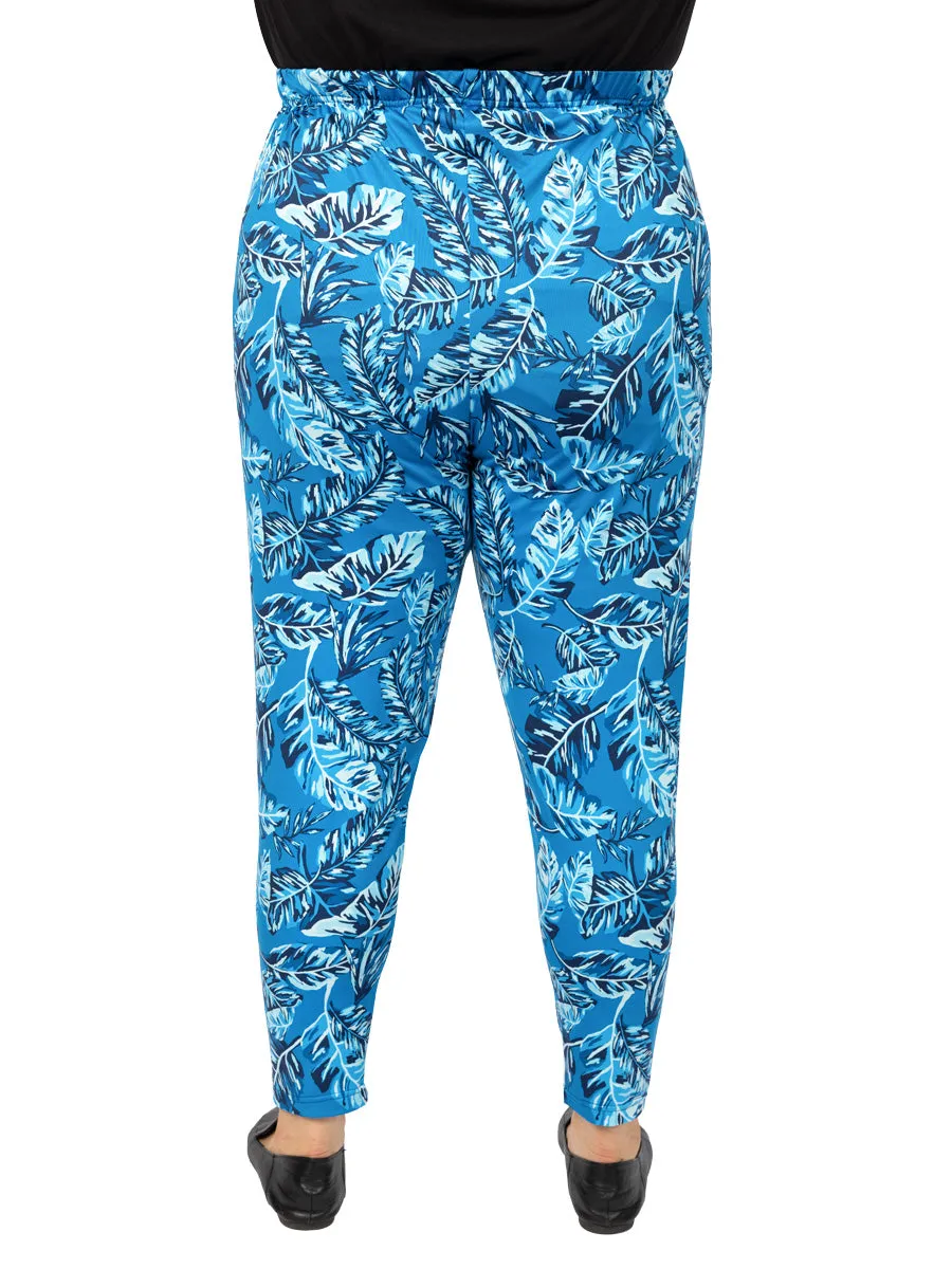 Truly Leggings - Blue Print*