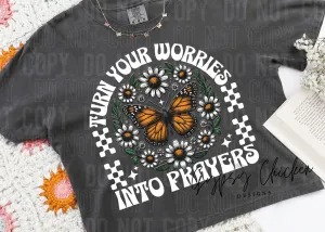 Turn Your Worries Into Prayers