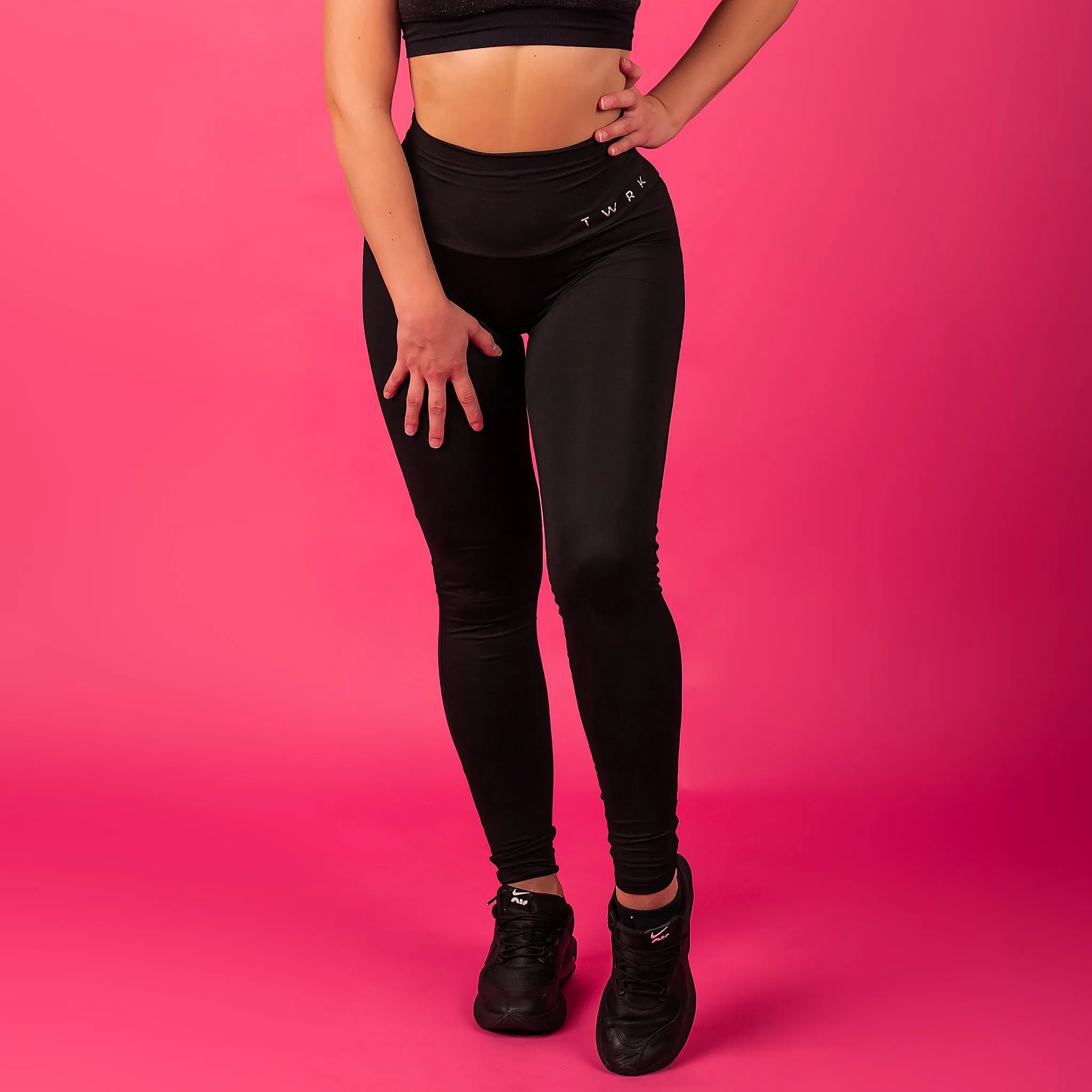 TWRKWEAR The Perfect Booty Leggings™ – BADASS BLACK