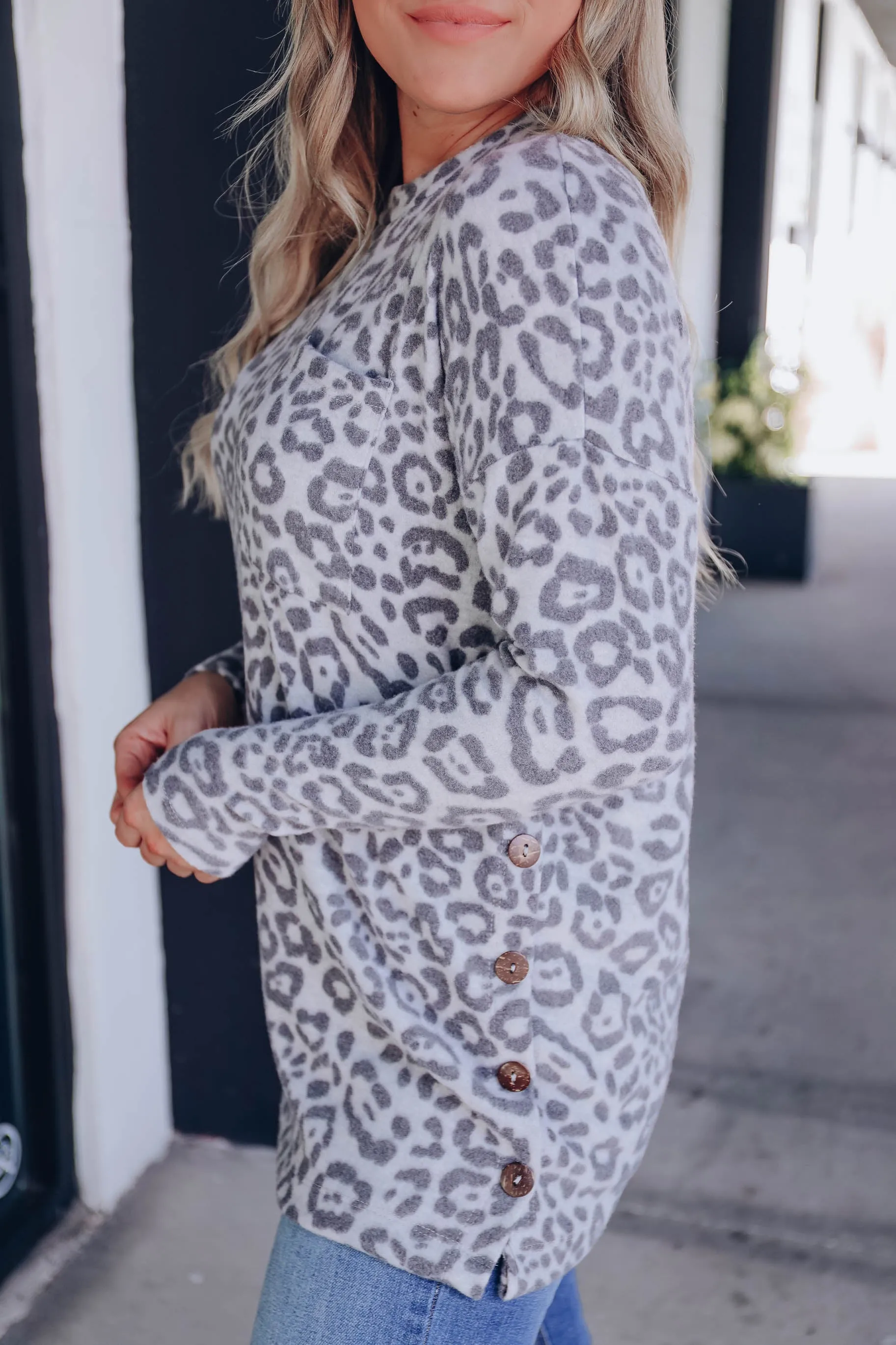 Uniquely You Leopard Print Top