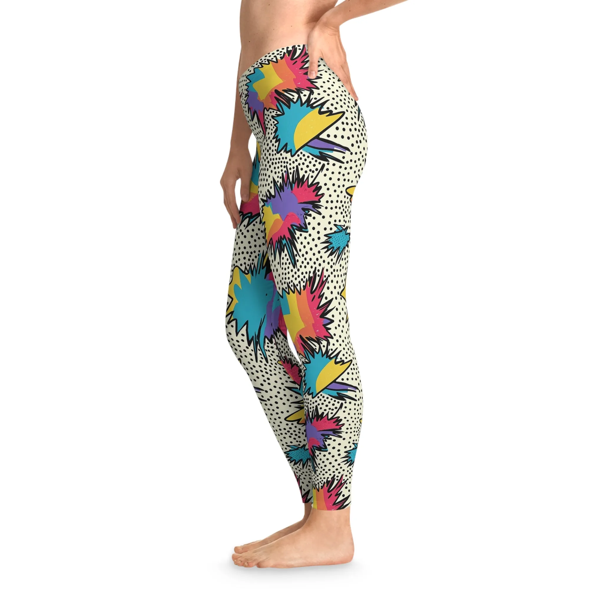 Urban Chaos Stretchy Leggings for Active Lifestyle & Everyday Comfort
