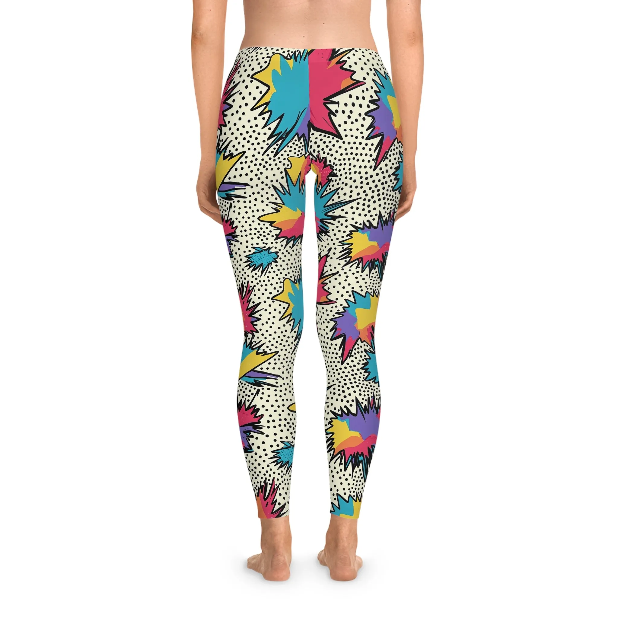 Urban Chaos Stretchy Leggings for Active Lifestyle & Everyday Comfort