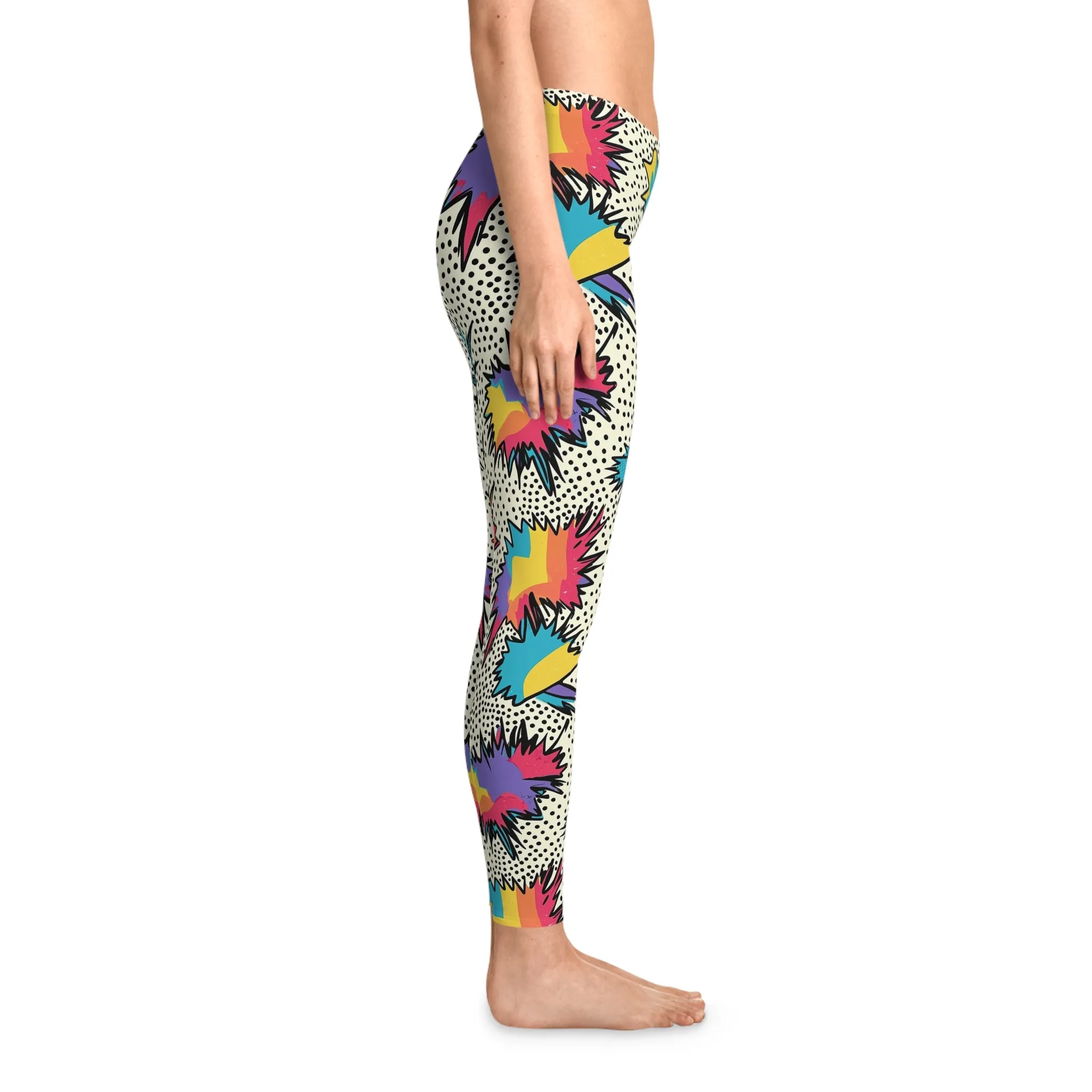 Urban Chaos Stretchy Leggings for Active Lifestyle & Everyday Comfort