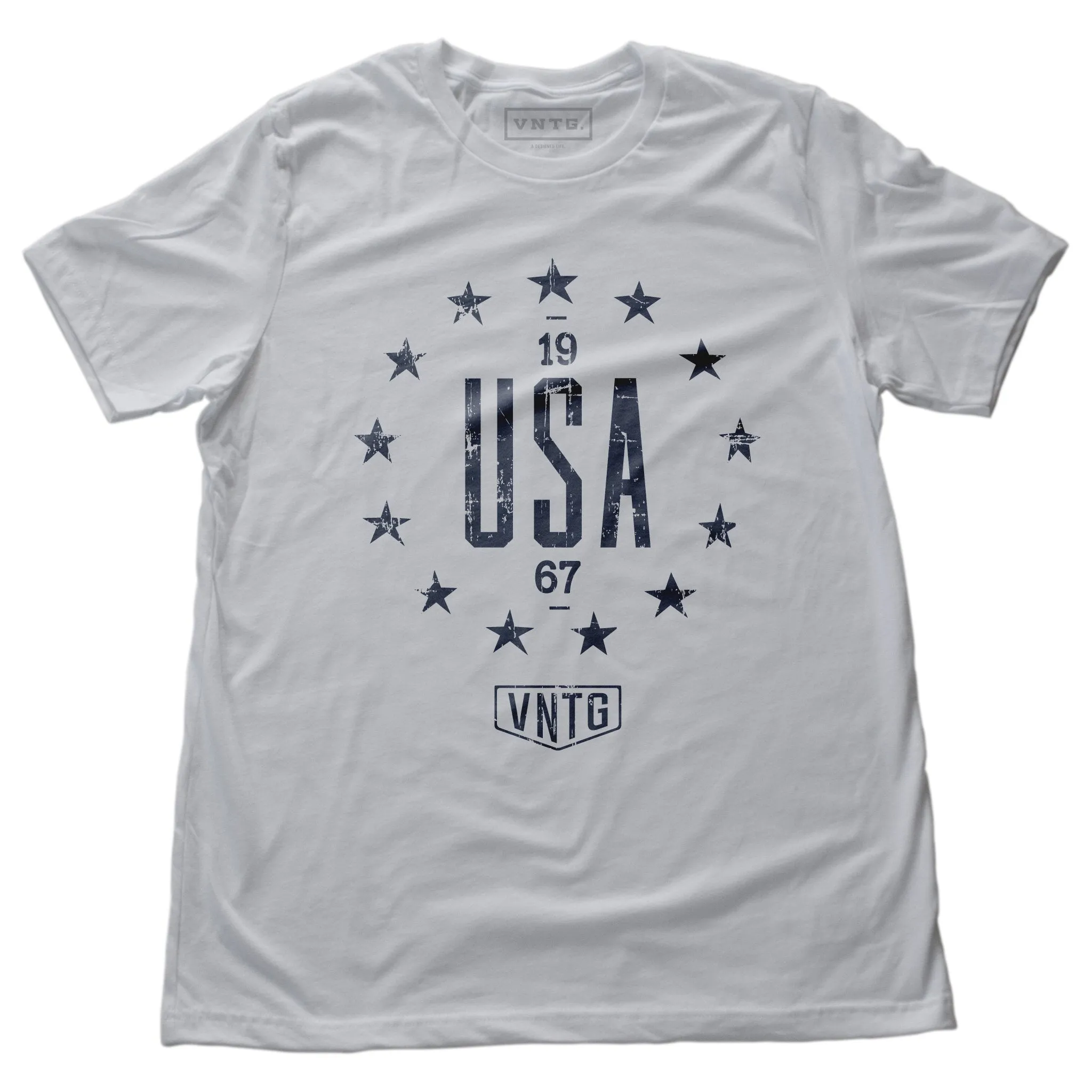 USA Star Circle '67 — premium unisex t-shirt