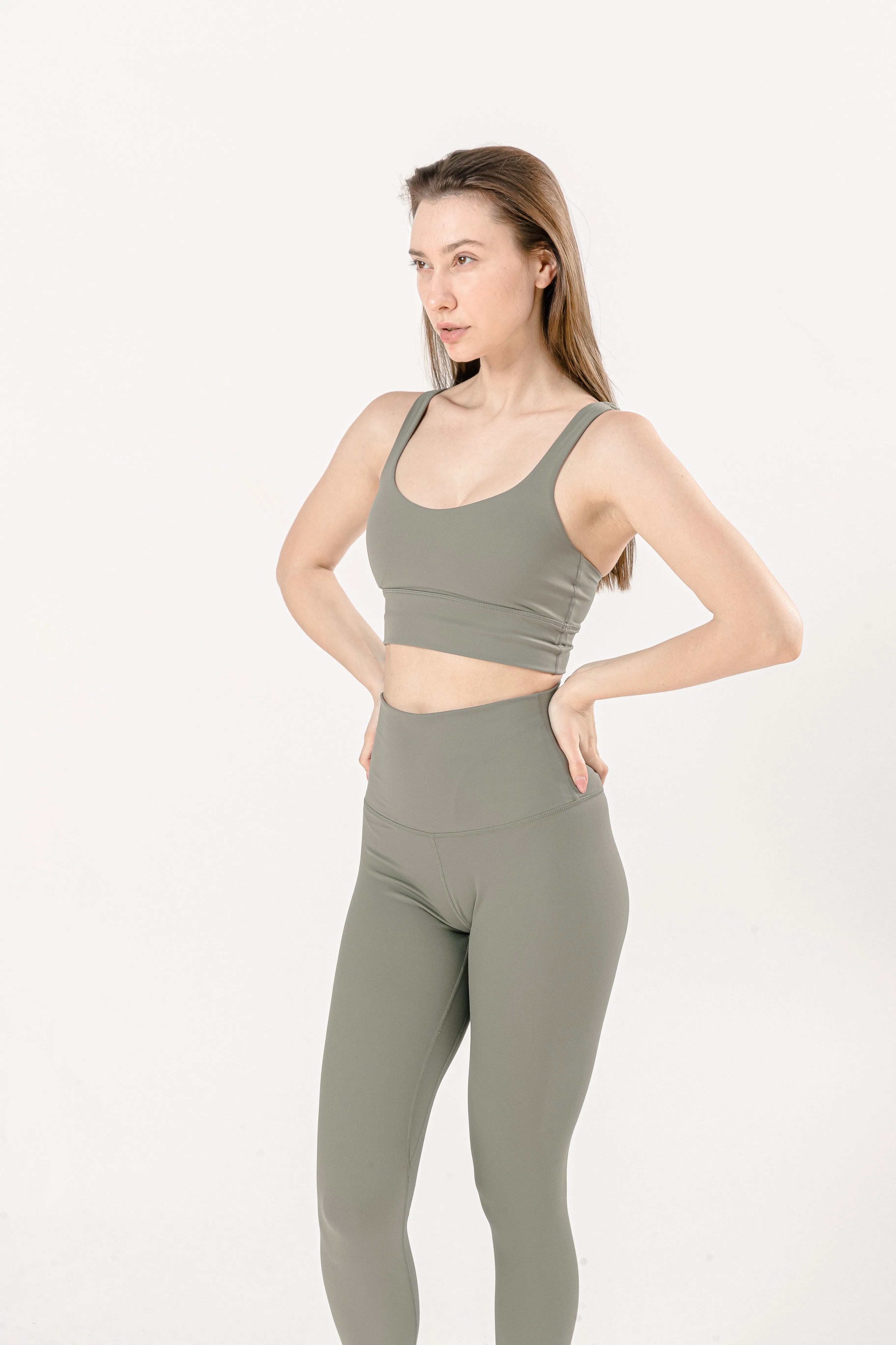 VIBE Higher Olive Leggings