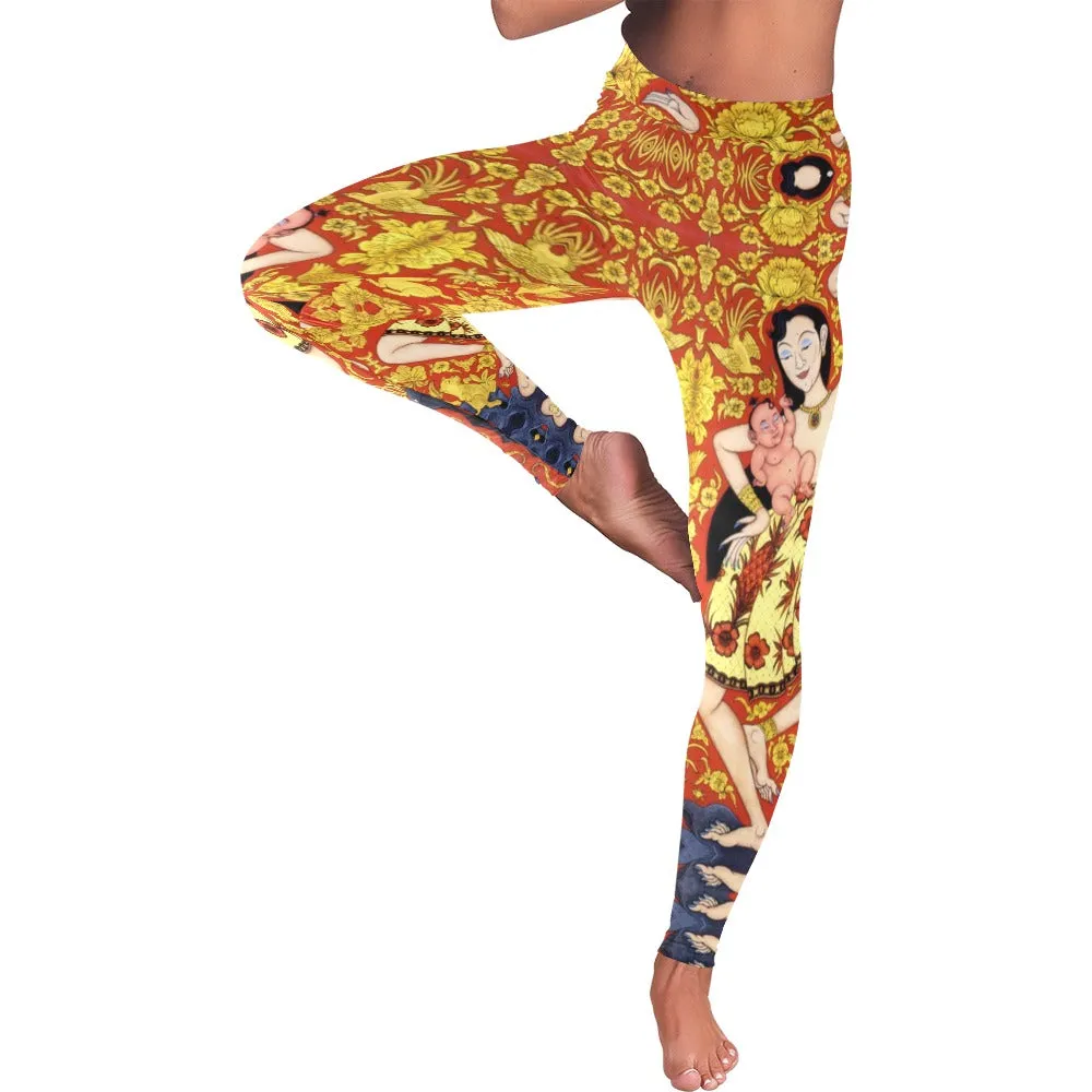 Village Wish Low Rise Leggings