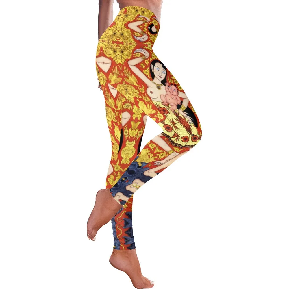 Village Wish Low Rise Leggings