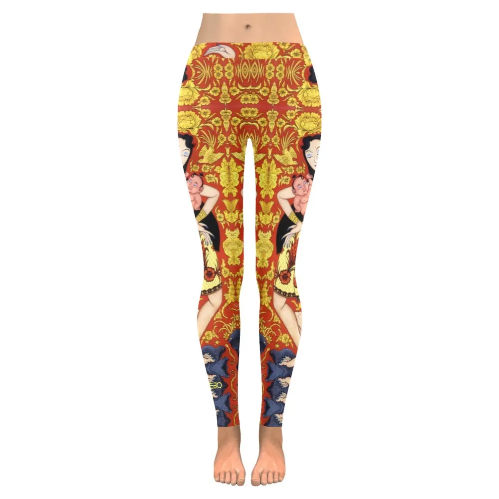 Village Wish Low Rise Leggings
