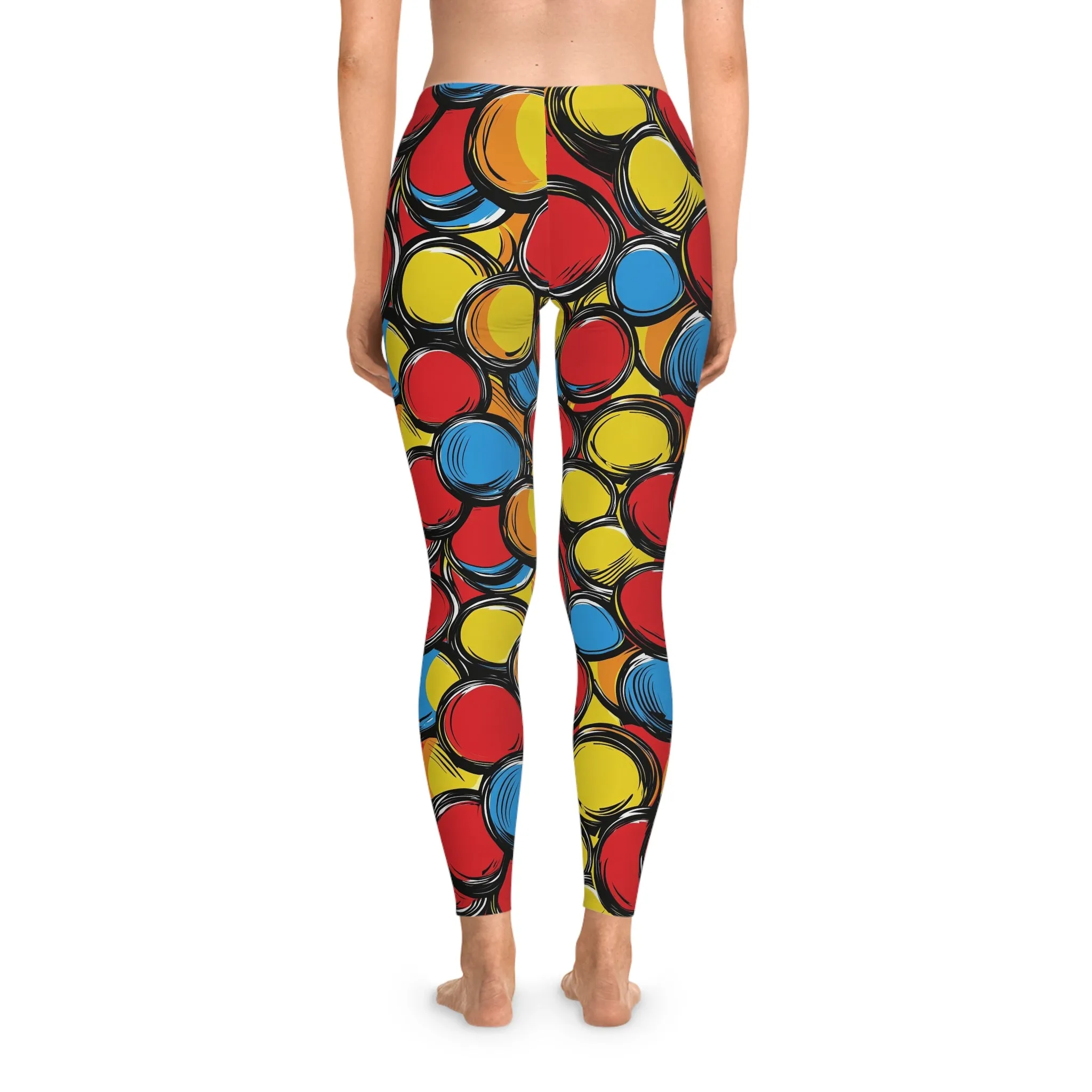 Vivid Vision Stretchy Leggings for Active Lifestyle & Everyday Comfort