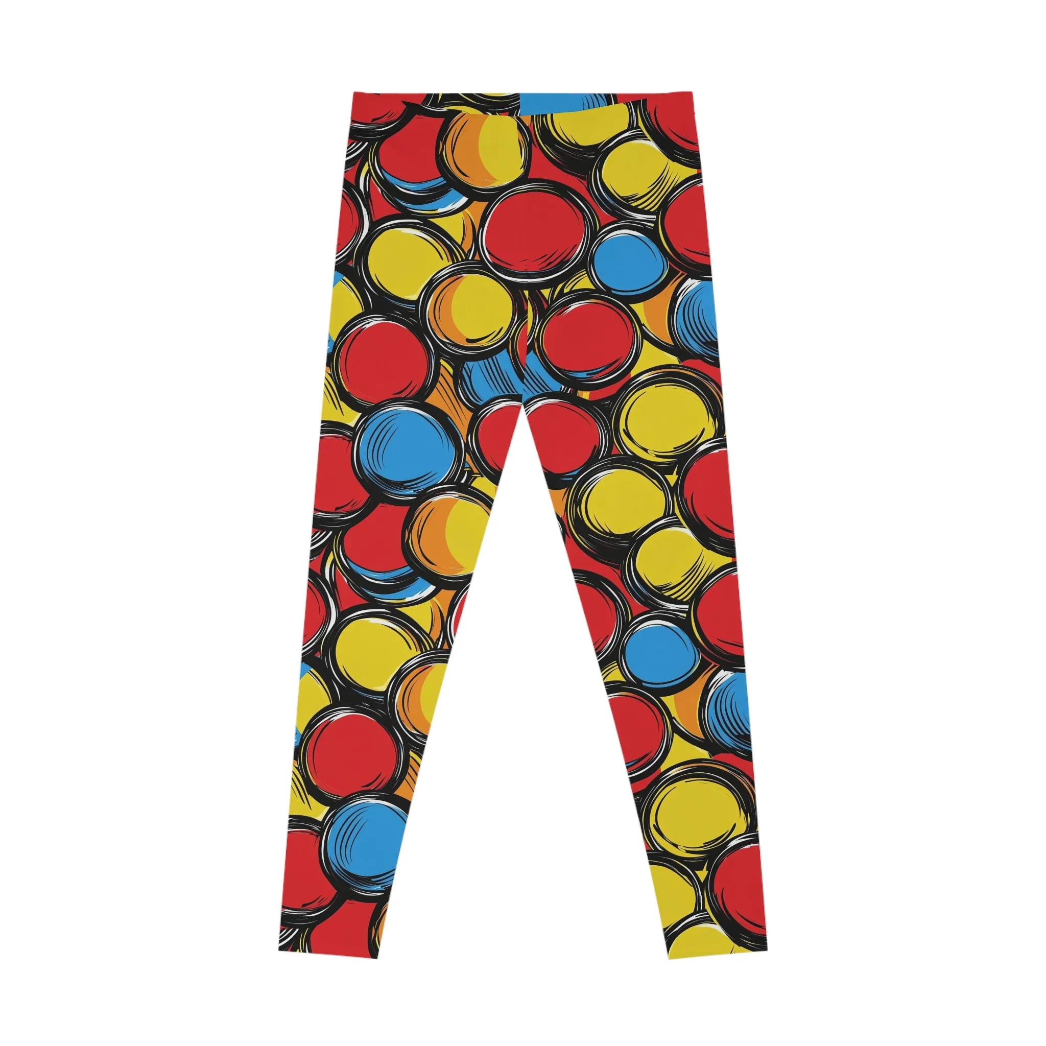 Vivid Vision Stretchy Leggings for Active Lifestyle & Everyday Comfort