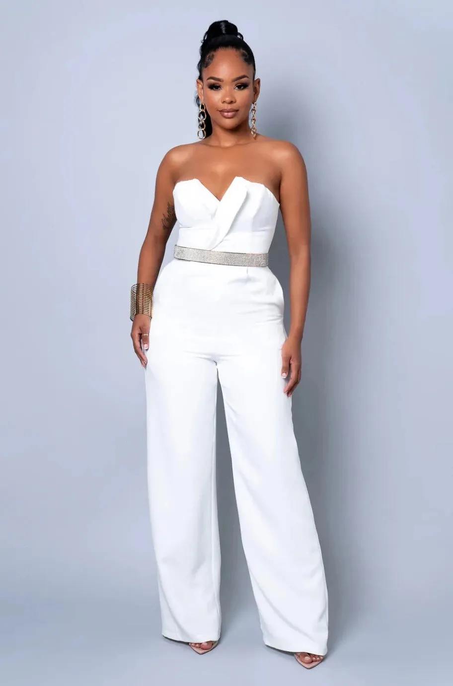 White Jumpsuit