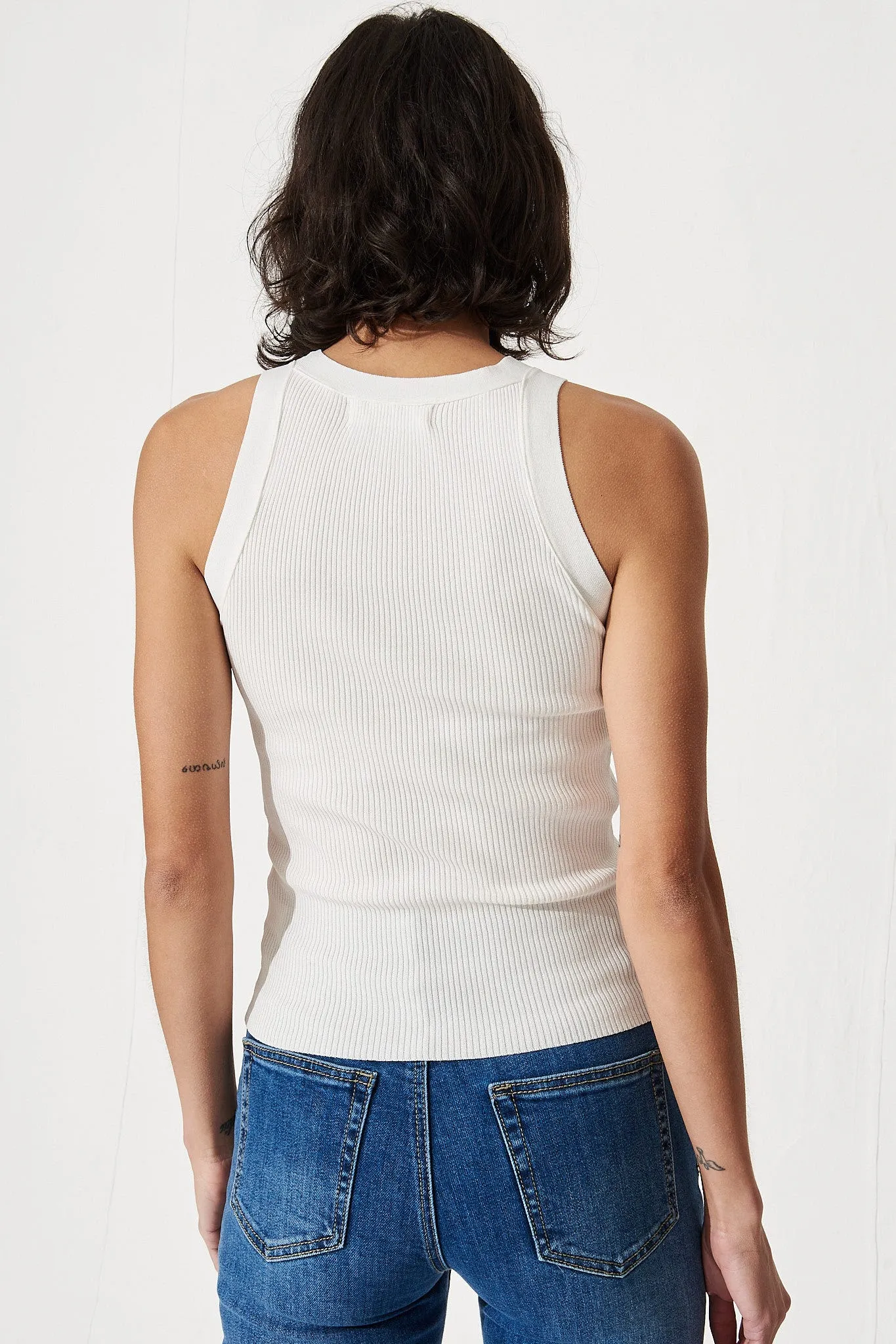 White Summer Blouse