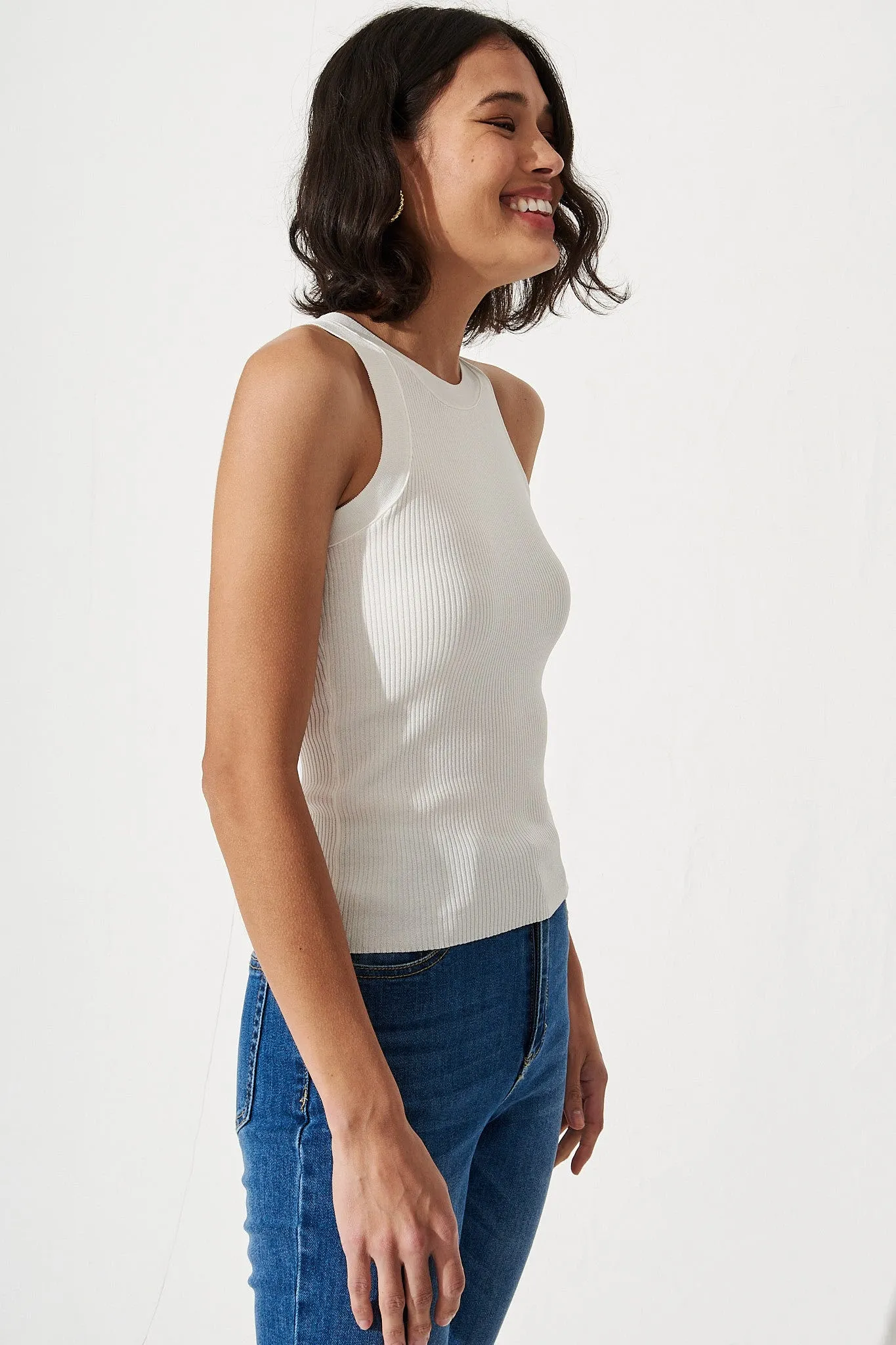 White Summer Blouse