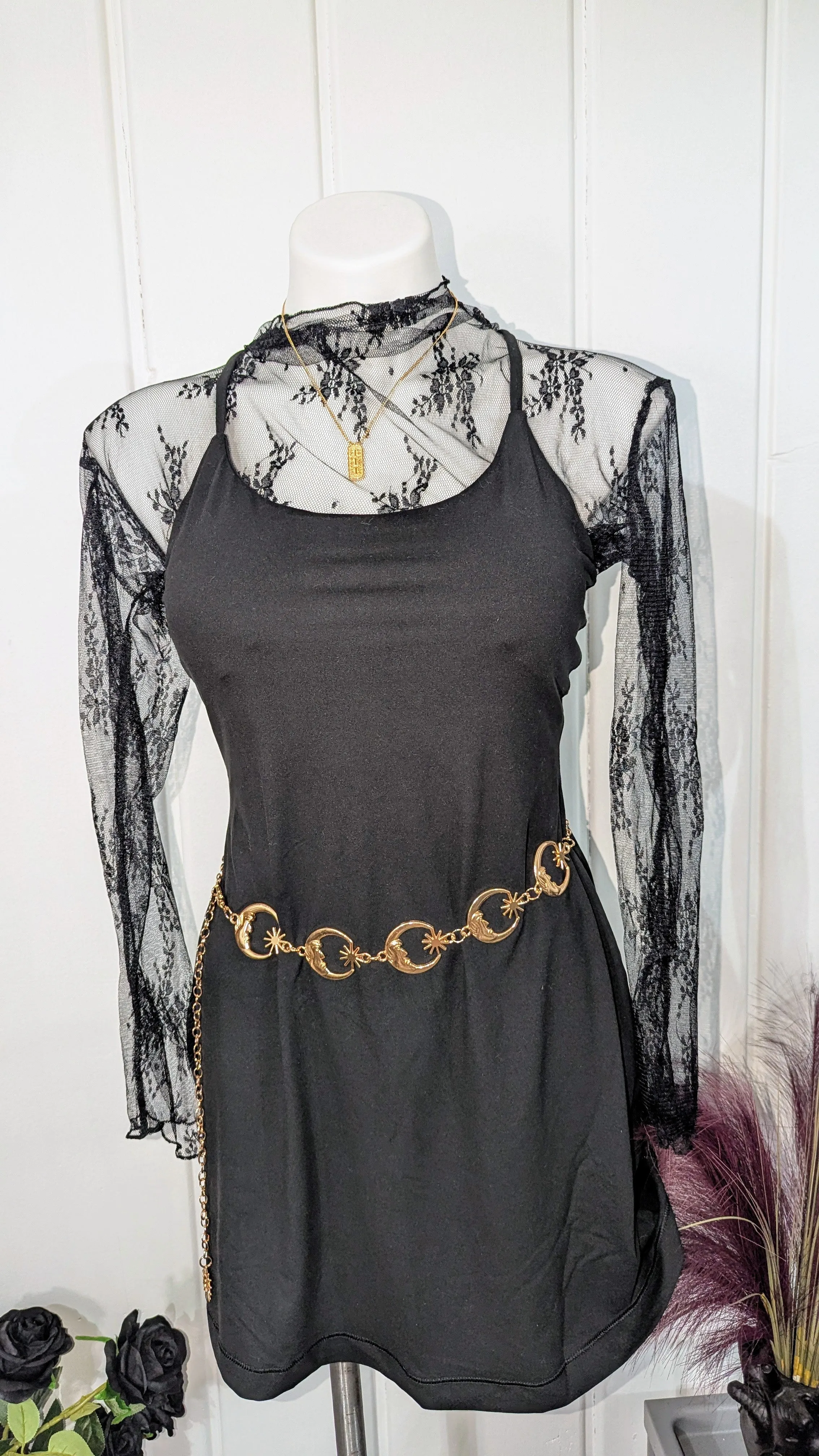 Wild Thing - Long Sleeve Mesh Top