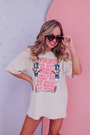 Wildest Angels Graphic Tee - Oatmeal